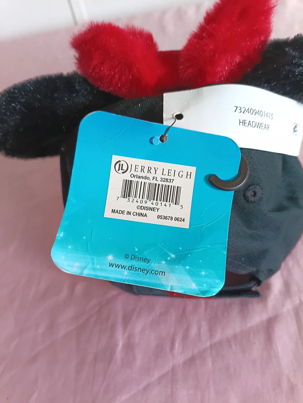 Disney Minnie Mouse Toddler Plush Ear Hat, (Girl's)